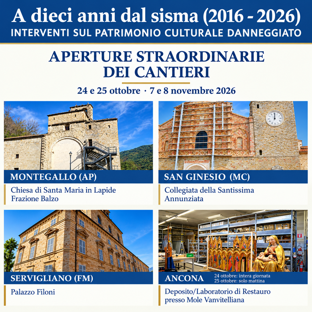 POLITICI IN PASSERELLA A MUCCIA AD UNA SETTIMANA DAL TERREMOTO... STAVOLTA GIUDIZIARIO