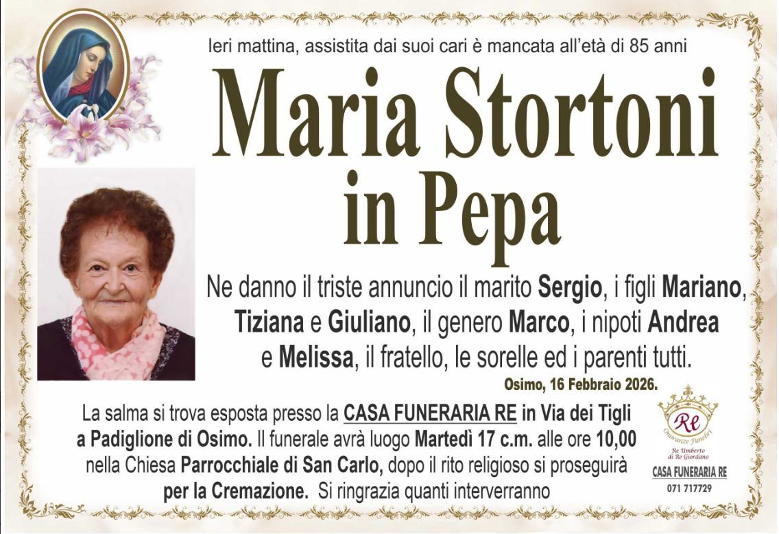 Maria STORTONI in PEPA