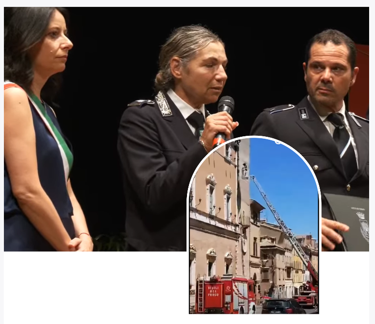 IL COMUNE PERDE I PEZZI MA BLINDA BUSCARINI: CORNICIONE KILLER SI SCHIANTA A TERRA, NESSUN VIGILE IN PIAZZA!