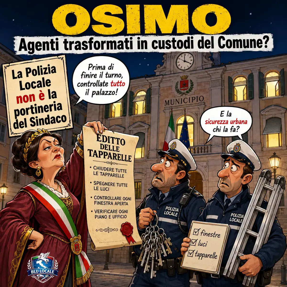 "L'EDITTO DELLE TAPPARELLE" DIVENTA UN CASO NAZIONALE