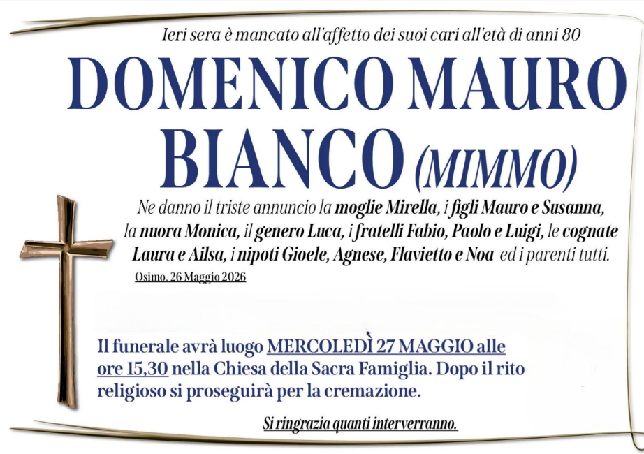 Domenico Mauro BIANCO (Mimmo)