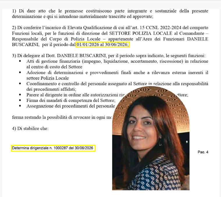 SUL RINNOVO DI BUSCARINI IL COMUNE SBAGLIA DATA E TITOLO... MA NESSUNO SI VERGOGNA!