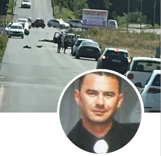 TRAGICO EPILOGO DEL DOPPIO SORPASSO MOTO-AUTO: SI E' SPENTO FABRIZIO ANTONELLI