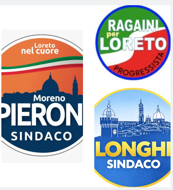 SFIDA TOTALE A LORETO, ECCO I CANDIDATI A SOSTEGNO DEI TRE SINDACI