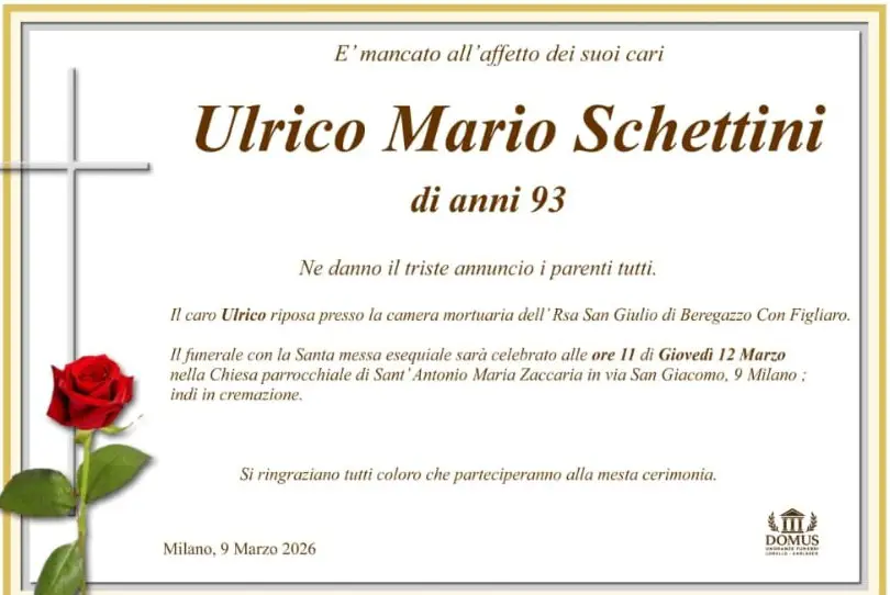 Ulrico Mario SCHETTINI "MONTEFIORE"