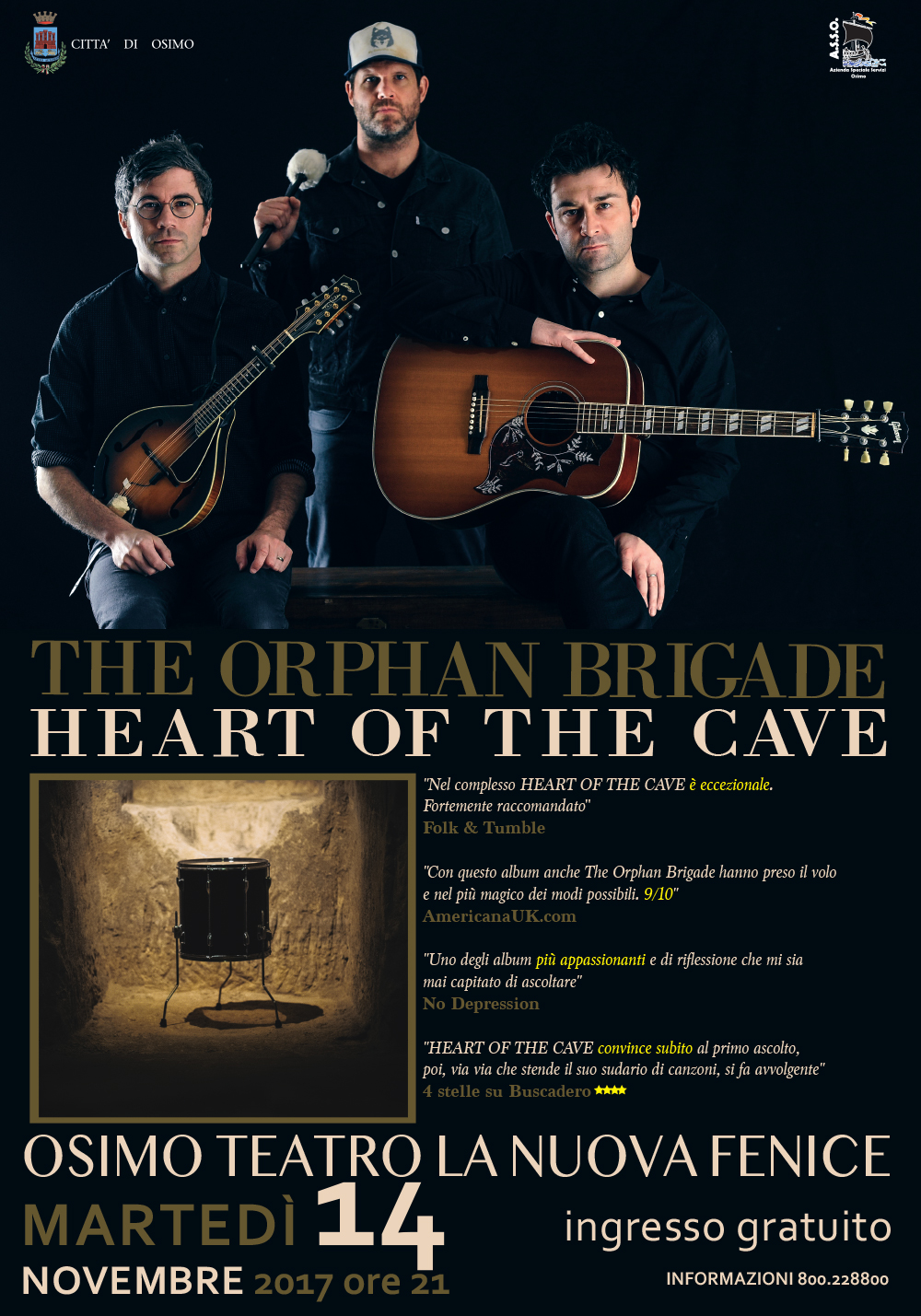 14 novembre – The Orphan Brigade