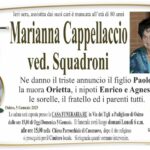 Marianna CAPPELLACCIO Vedova SQUADRONI