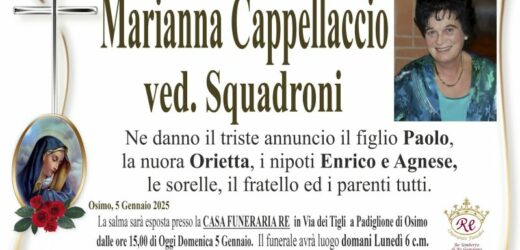 Marianna CAPPELLACCIO Vedova SQUADRONI