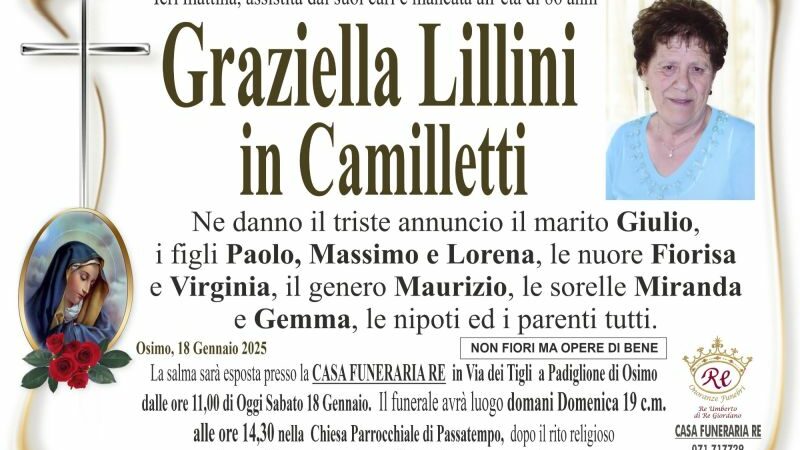 Graziella LILLINI in CAMILLETTI