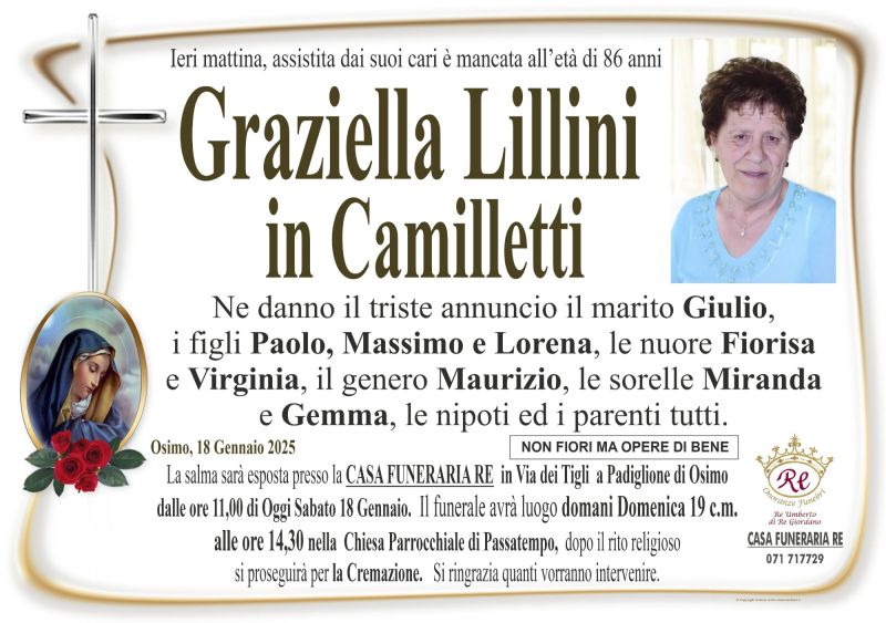 Graziella LILLINI in CAMILLETTI