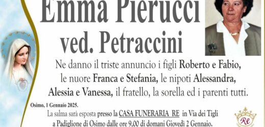 Emma PIERUCCI Vedova PETRACCINI