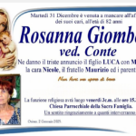 Rosanna GIOMBETTI Vedova CONTE