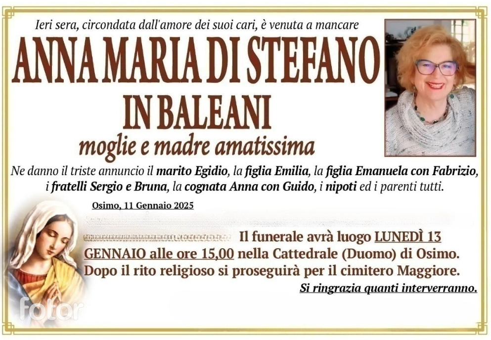 Anna Maria DI STEFANO in BALEANI