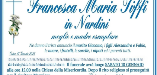 Francesca Maria TIFFI in NARDINI