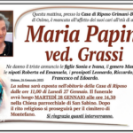 Maria PAPINI vedova GRASSI