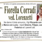 Fiorella CORRADI vedova LORENZETTI