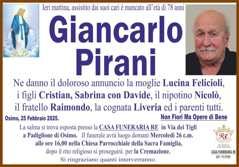 Giancarlo PIRANI