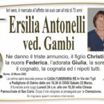 Ersilia ANTONELLI vedova GAMBI