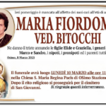 Maria FIORDOMO, vedova BITOCCHI