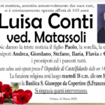 Luisa CONTI, vedova MATASSOLI