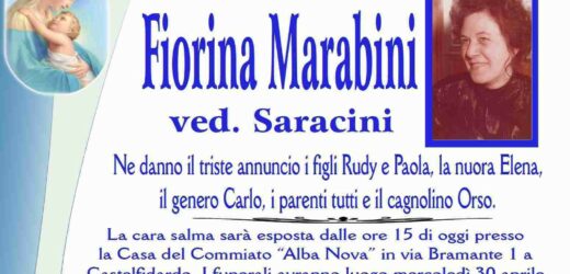 Fiorina MARABINI vedova SARACINI