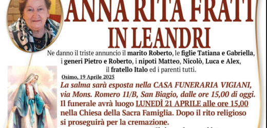 Anna Rita FRATI in LEANDRI