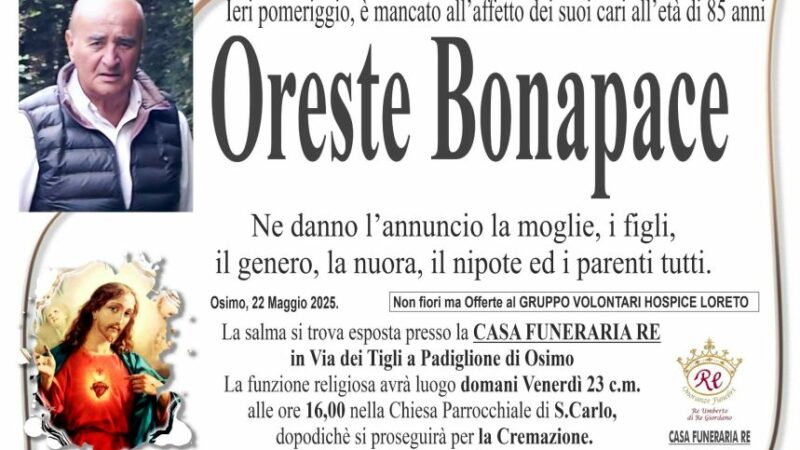 Oreste BONAPACE