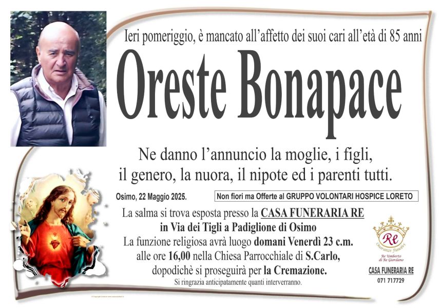 Oreste BONAPACE