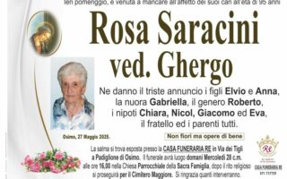 Rosa SARACINI, vedova GHERGO