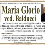 Maria GLORIO vedova BALDUCCI