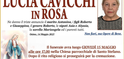 Lucia CAVICCHI in ROSA