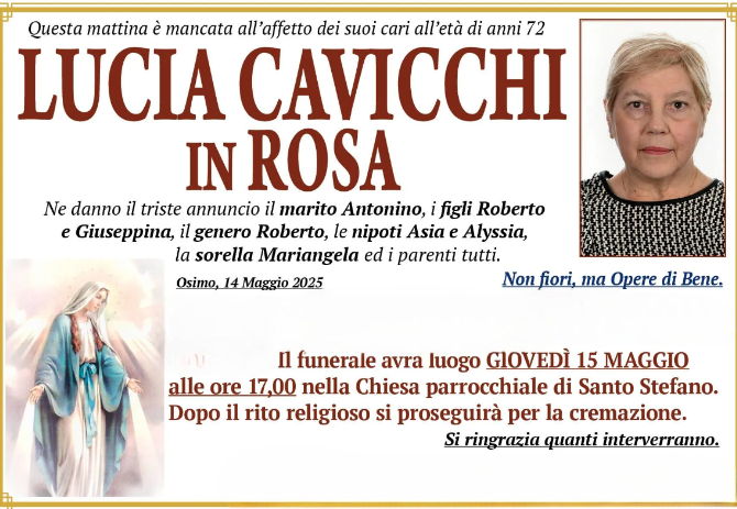 Lucia CAVICCHI in ROSA