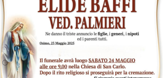 Elide BAFFI vedova PALMIERI