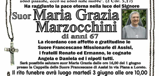 Suor Maria Grazia MARZOCCHINI