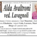 Alda AVALTRONI, vedova LAVAGNOLI