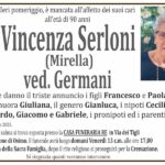 Vincenza SERLONI (Mirella), vedova GERMANI
