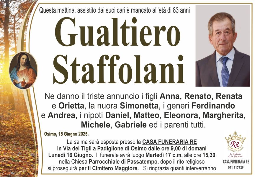Gualtiero STAFFOLANI