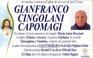 Gianfranco CINGOLANI CAPOMAGI