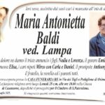Maria Antonietta BALDI, vedova LAMPA
