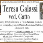 Teresa GALASSI, vedova GATTO