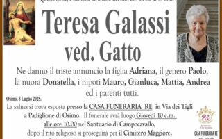 Teresa GALASSI, vedova GATTO