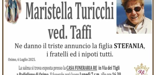 Maristella TURICCHI, vedova TAFFI