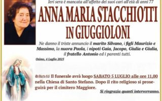 Anna Maria STACCHIOTTI in GIUGGIOLONI