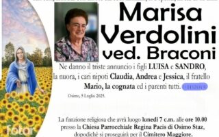 Marisa VERDOLINI, vedova BRACONI