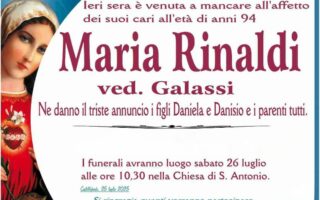 Maria RINALDI, vedova GALASSI