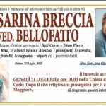 Cesarina BRECCIA, vedova BELLOFATTO