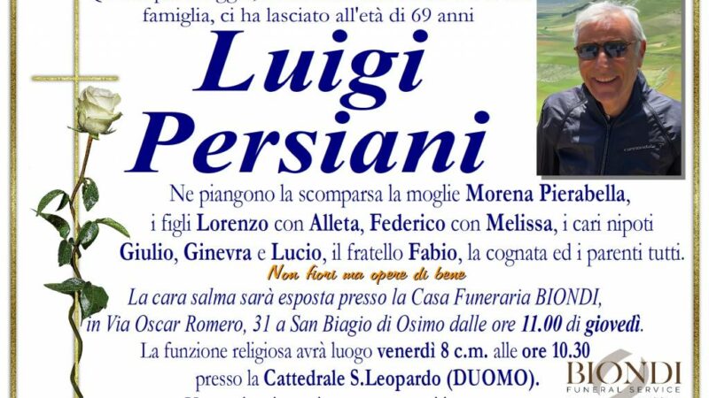 Luigi PERSIANI