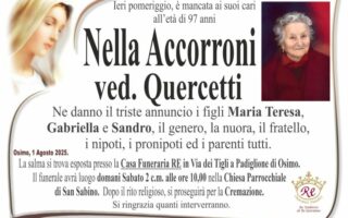 Nella ACCORRONI, vedova QUERCETTI