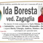 Ida BORESTA, vedova ZAGAGLIA
