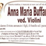 Anna Maria BUFFARINI vedova VIOLINI